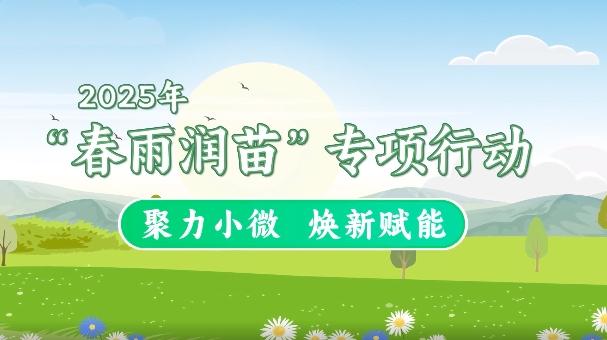 動漫丨聚力小微，煥新賦能！關注2025年“春雨潤苗”專項行動